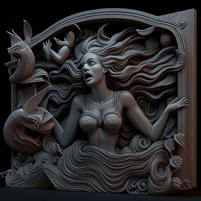 3D model Nightmares from the Deep The Sirens Call game (STL)
